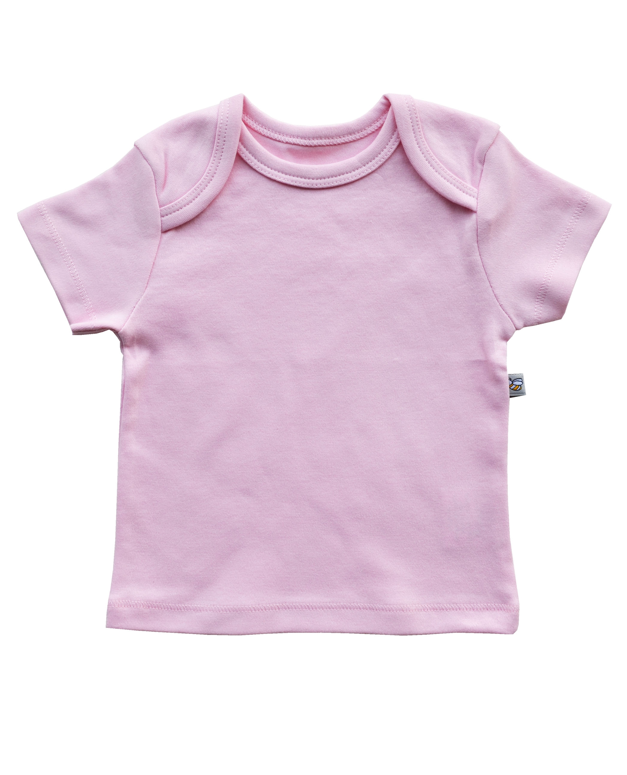 Babeez | Pink Short Sleeve Top (100% Cotton Interlock Biowash) undefined