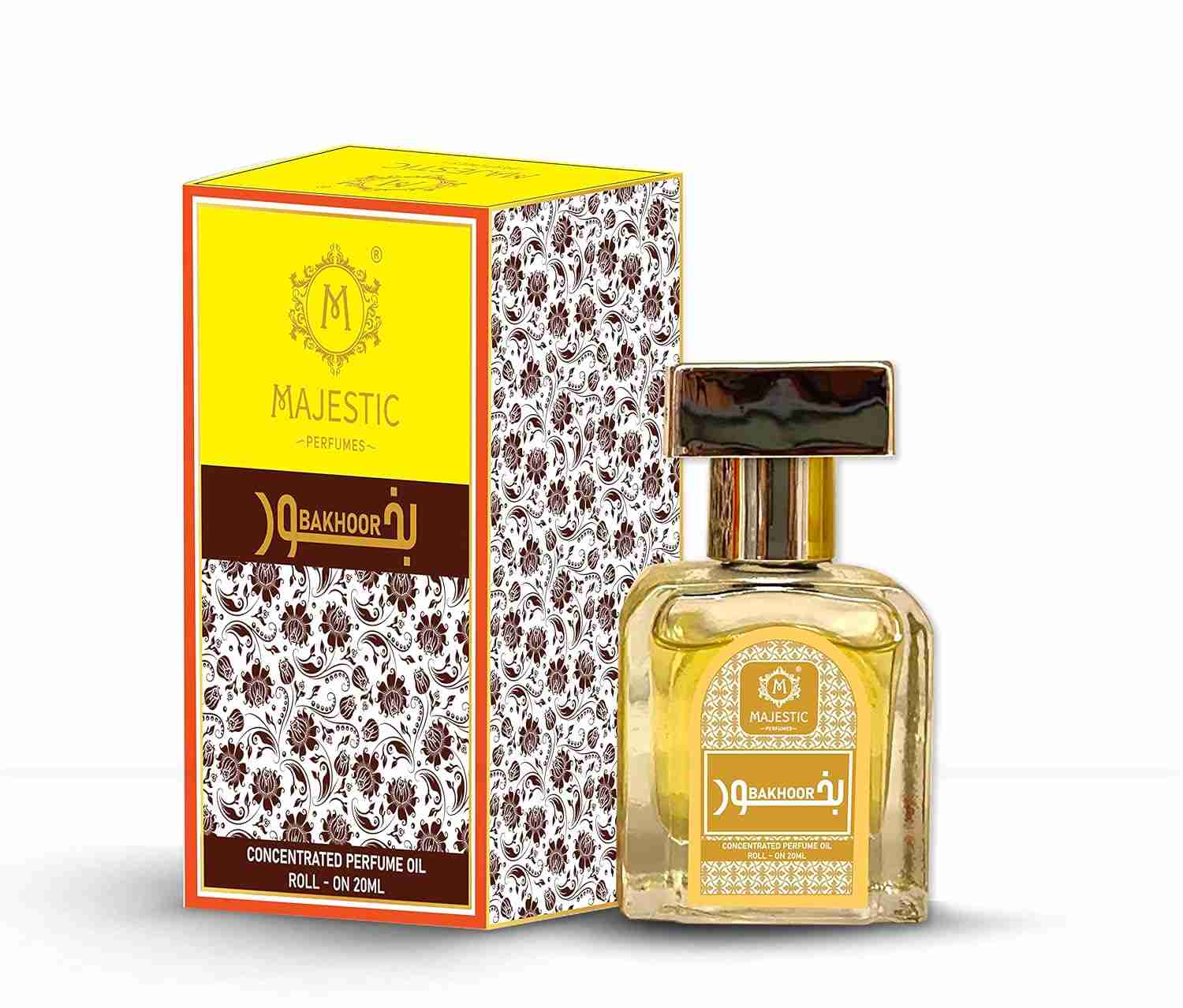 Bakhoor 20ml Attar || Smoky, Woody Premium Attar || Unisex Conc. Perfume Oil ||