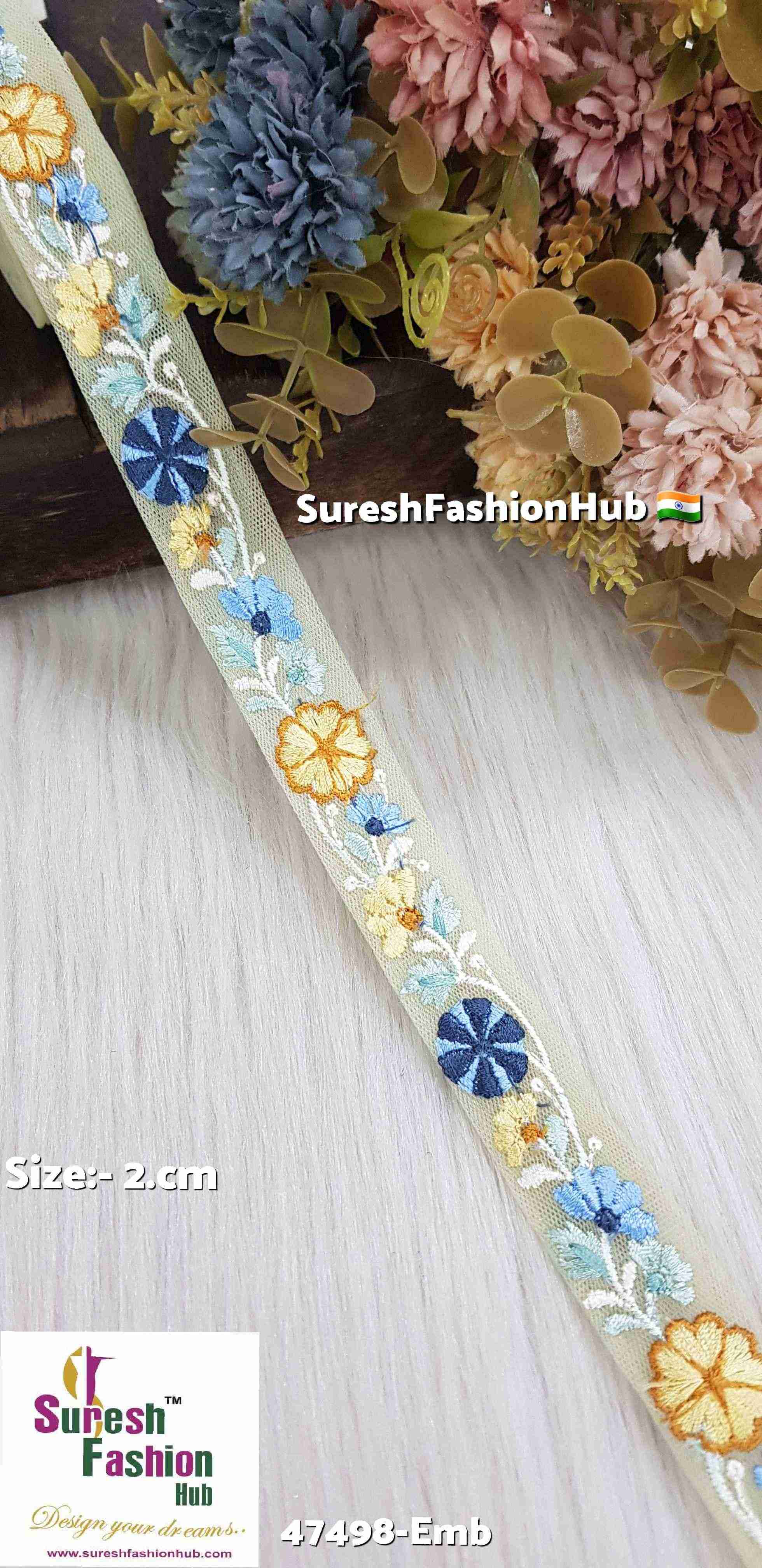 Thread Embroidery Lace