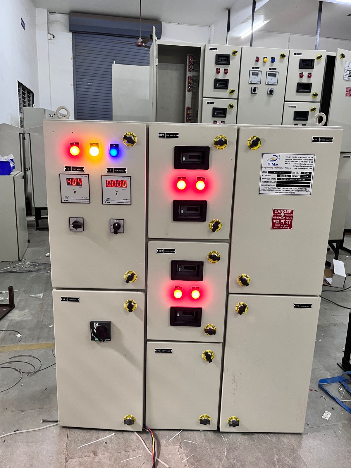 4305.9 (D'MAK Power Distribution Panel- D'MAK/2024-25/4305.9)