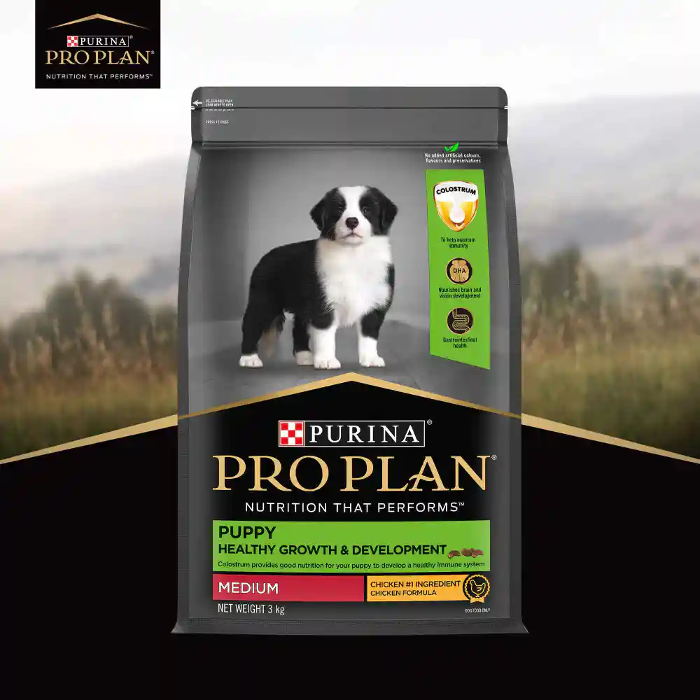 Purina Pro Plan Chicken Medium Breed Puppy Dog Dry Food 1kg