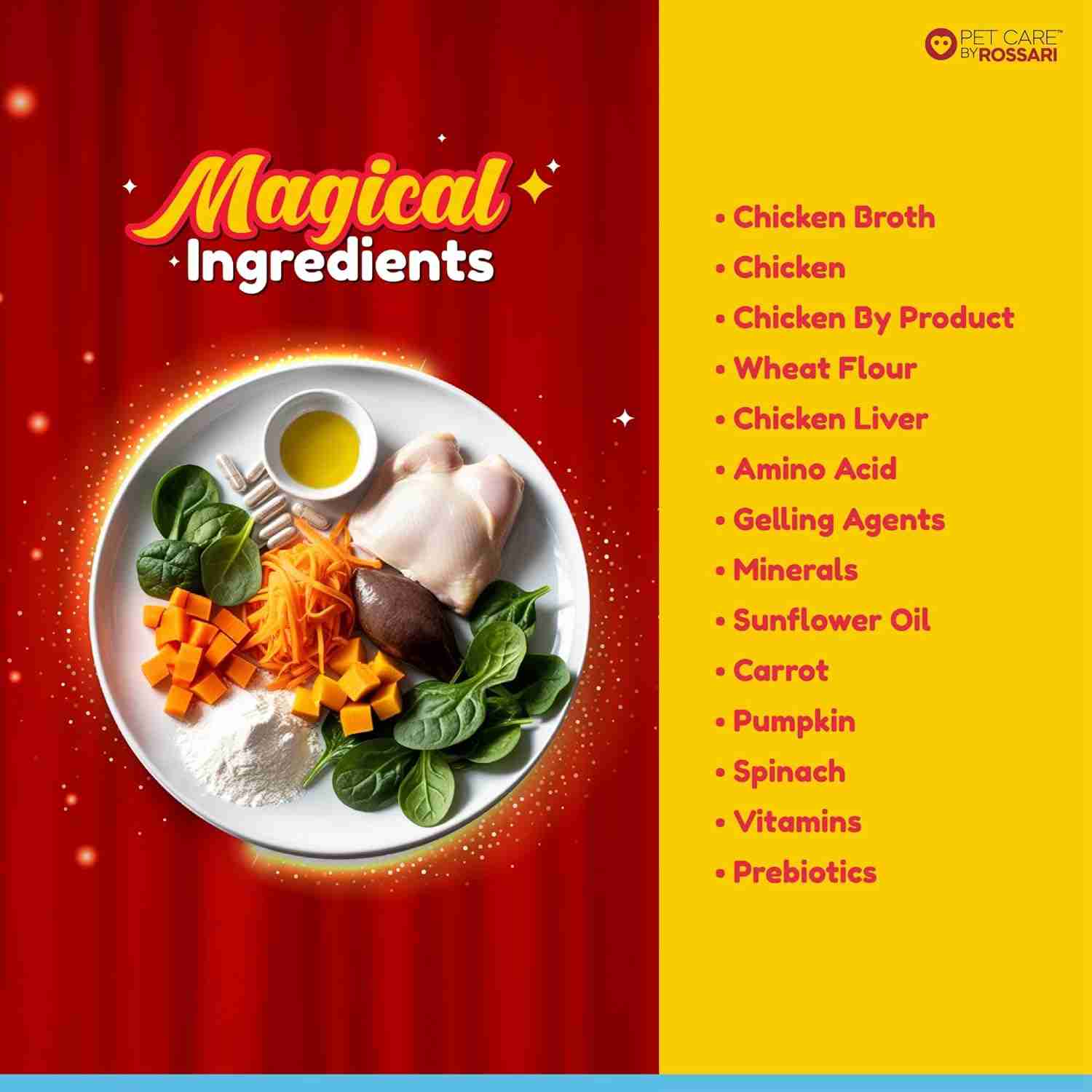 Zippy Puppy Chicken & Liver Chunks In Gravy for Dogs 85gm