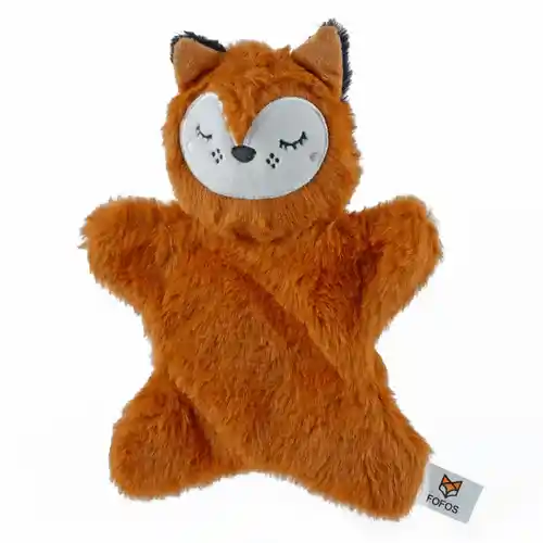Barkbutler Fofos Glove Plush Fox Toy for Dogs | for Soft Chewers