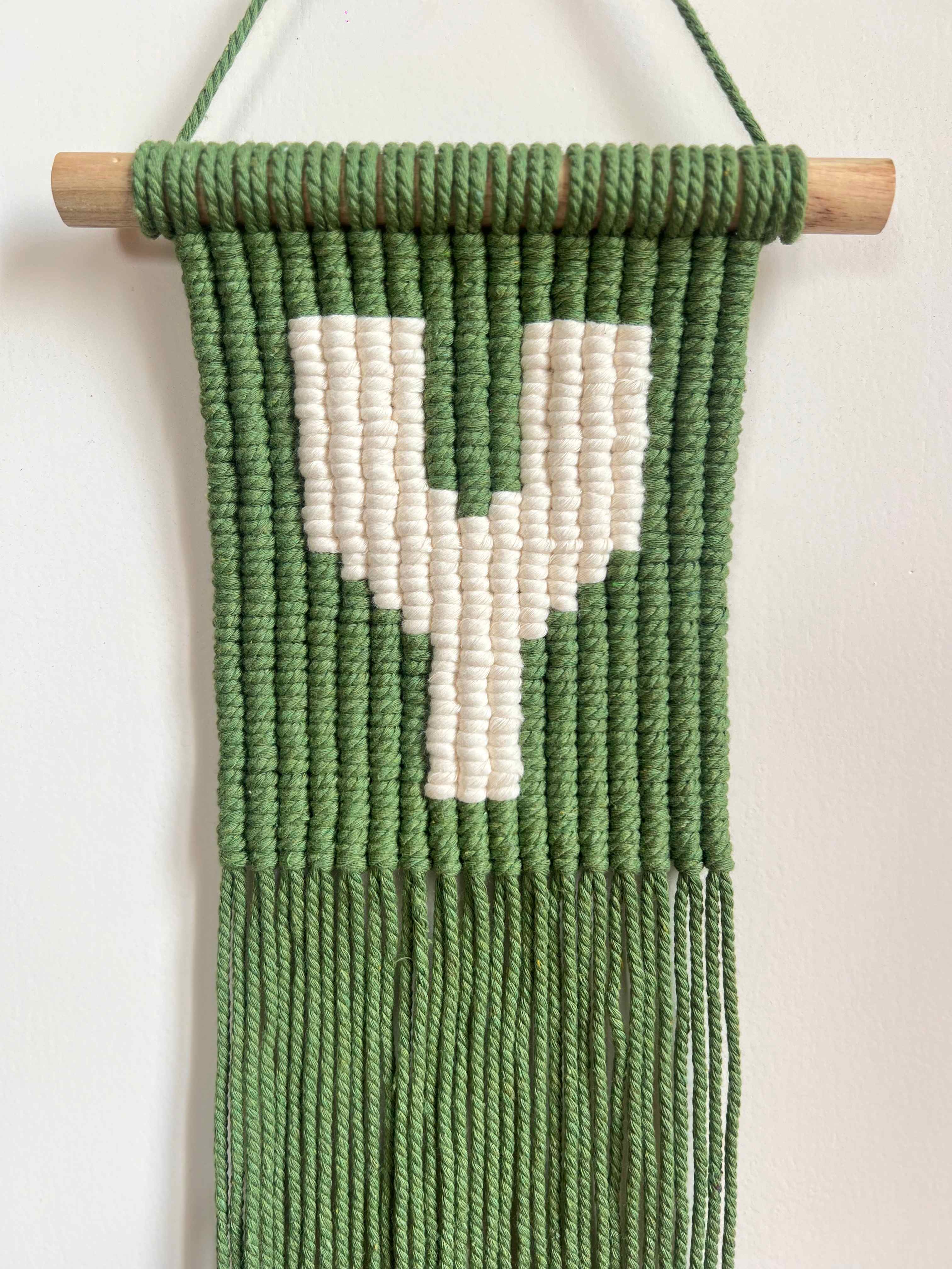 Macrame Customised Letter Wall hanging