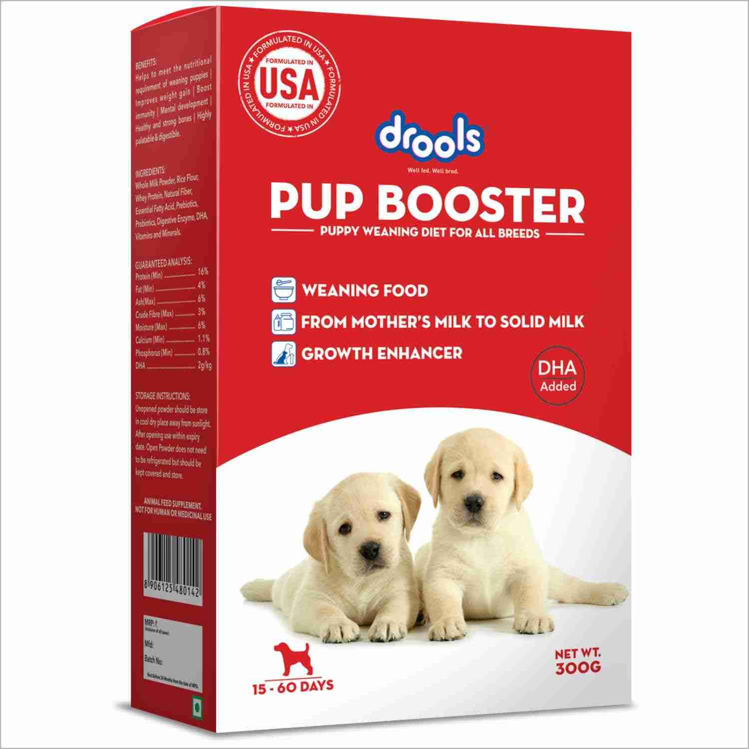 Drools | Drools Pup Booster for Dogs Weaning Diet, 300g