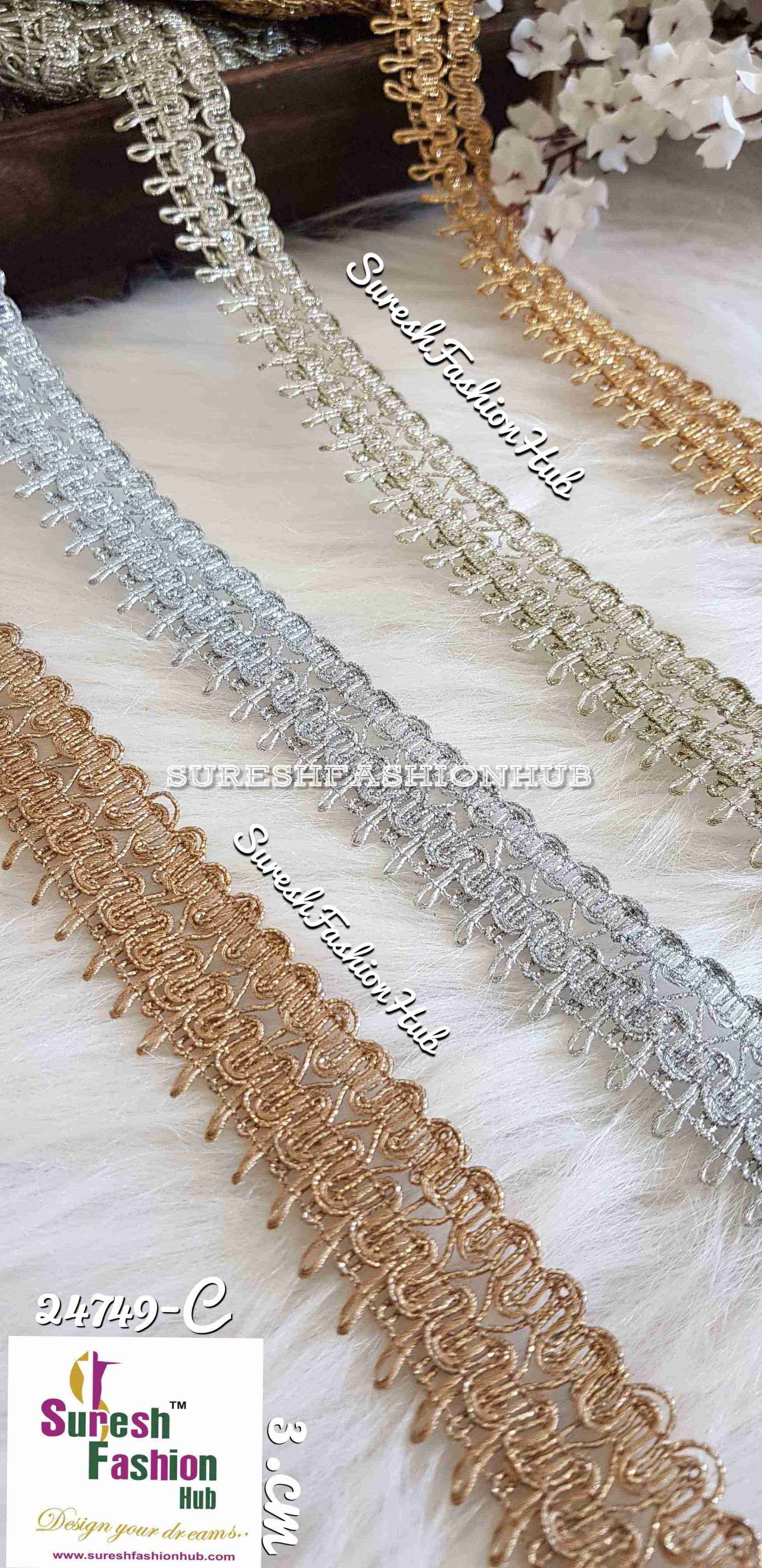 Ornate Decoration Pearl Trim