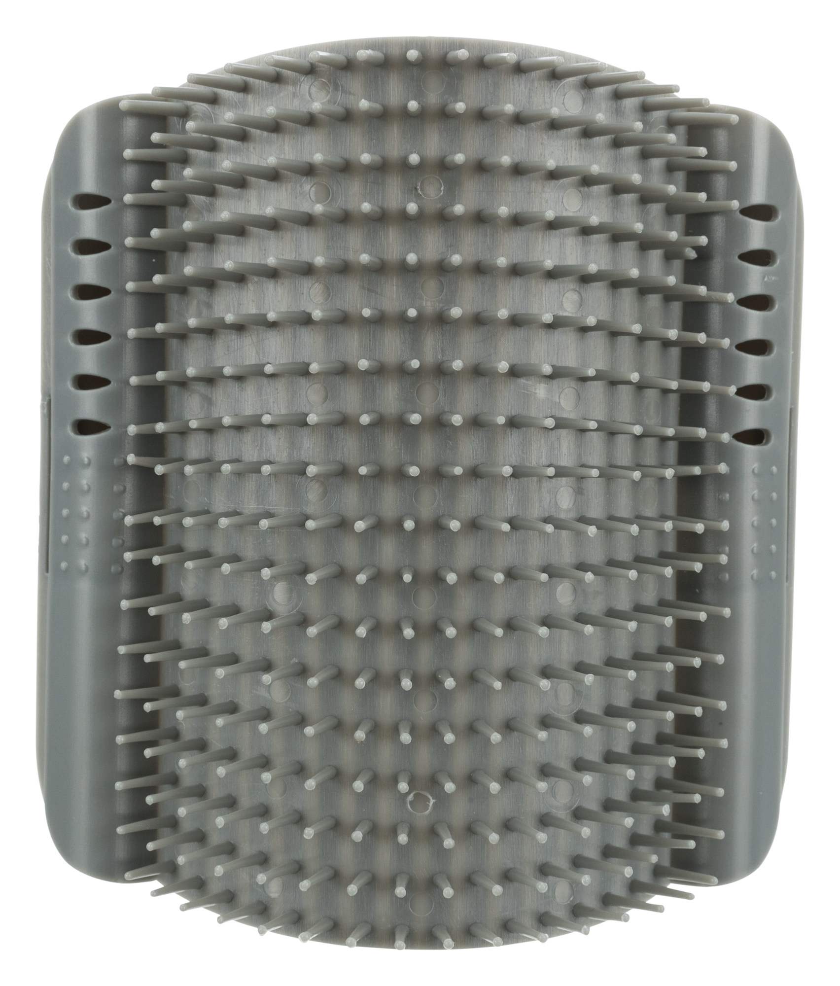Trixie Corner Massage Brush For Cats (8×13 cm, Grey)