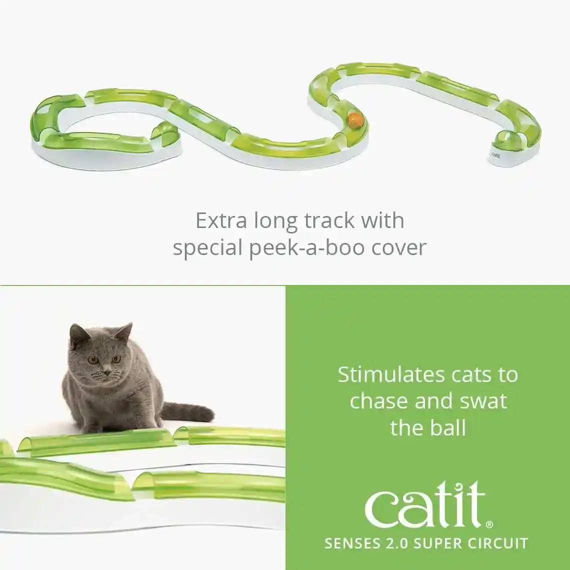 Catit Senses 2.0 Super Circuit, Cat Play Toys