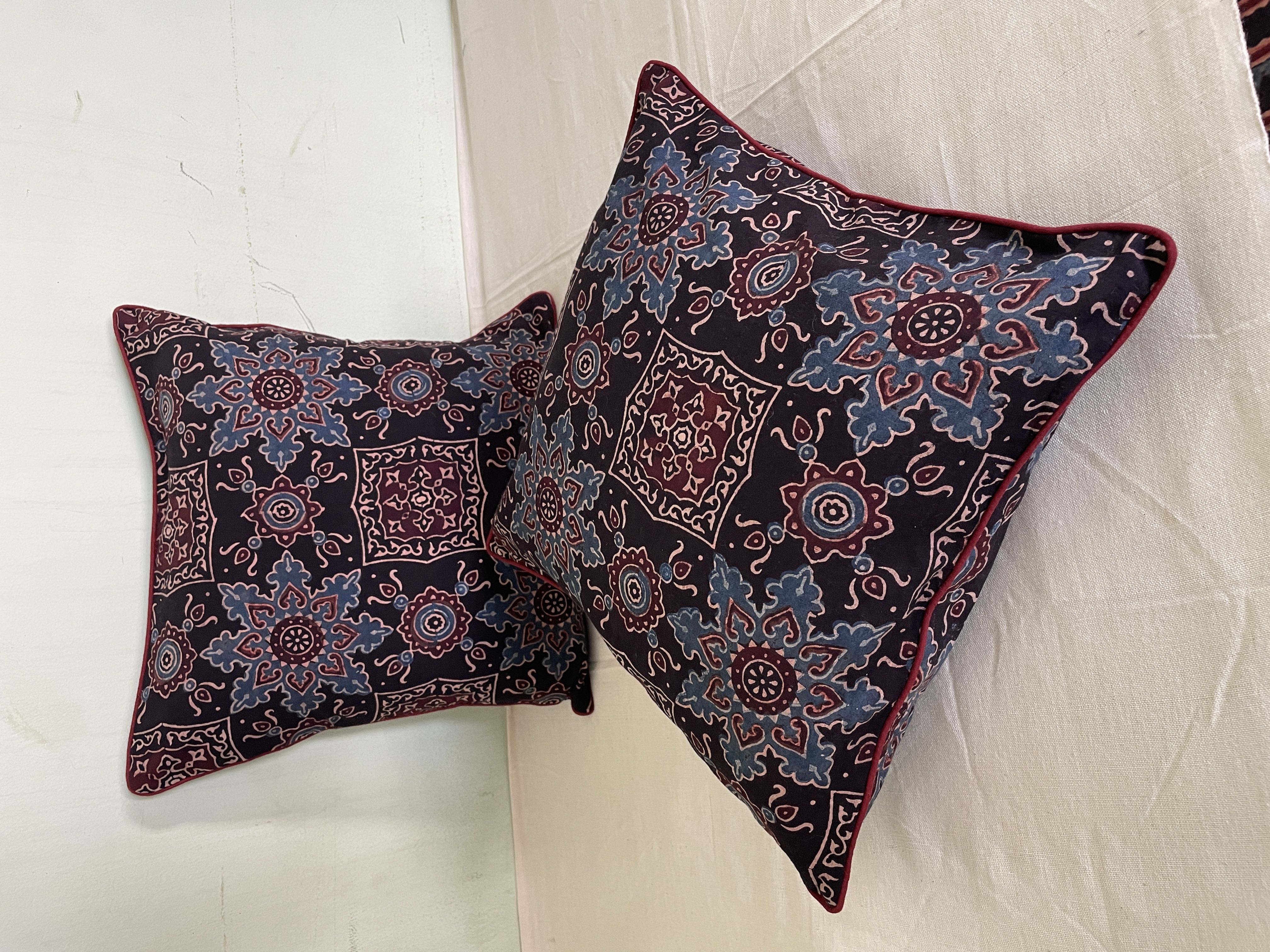 Suraj Mukhi Cotton Cushion Covers