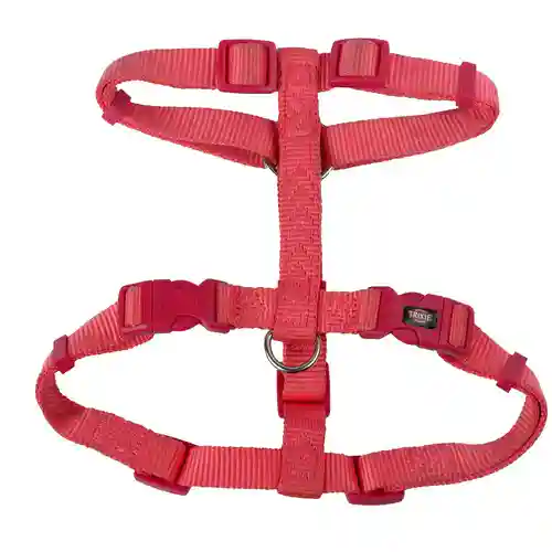 Trixie Premium H Harness for Dogs, Coral