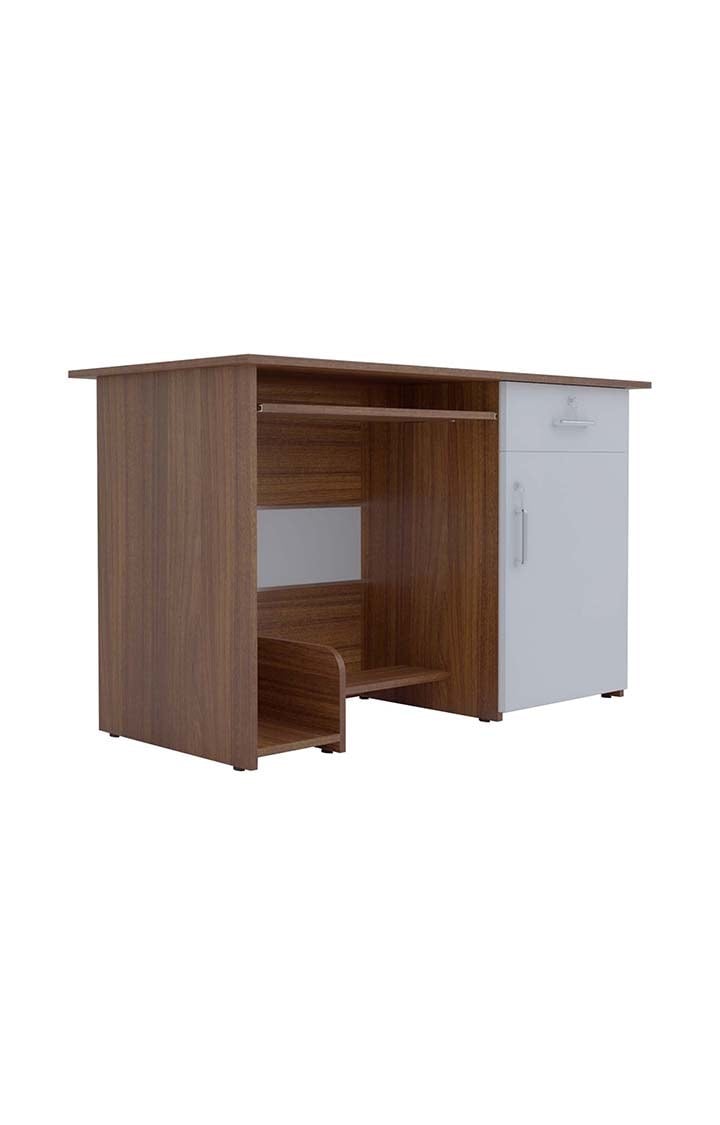 Fisher Study Table | Office Table with Drawers - Leon Teak