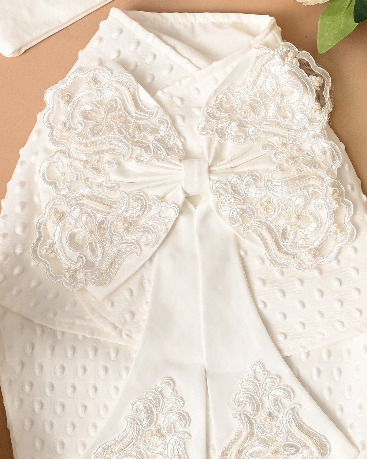 IVORY MIRAGE BABY BLOOMING WRAP
