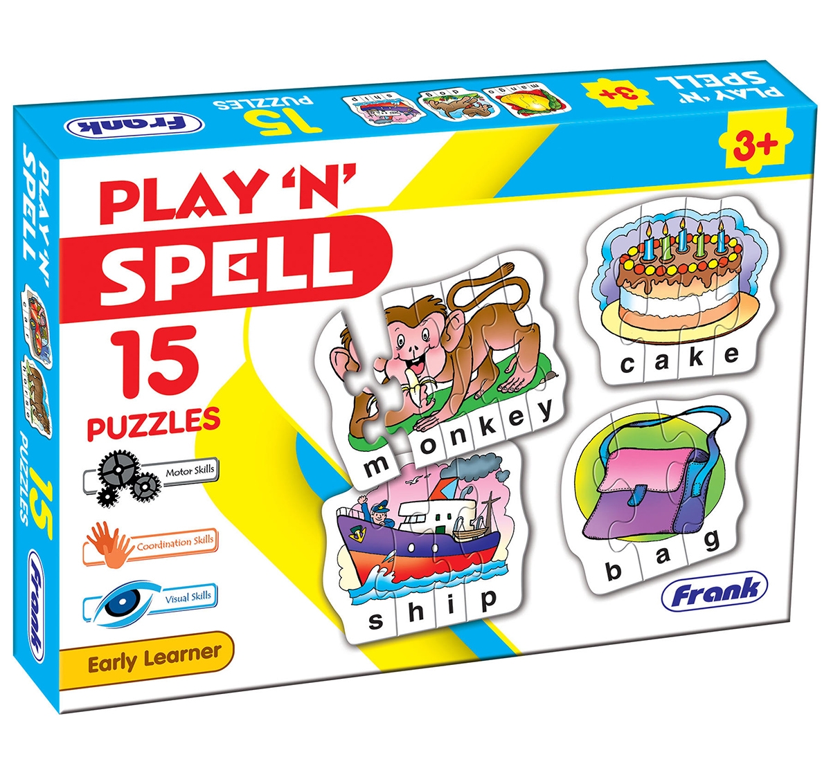 Frank |  Frank Play N Spell Puzzle Puzzles for Kids age 3Y+  0