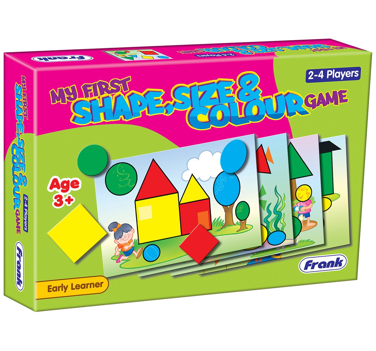 Frank My First Shape, Size And Colour Game Puzzles for Kids age 3Y+