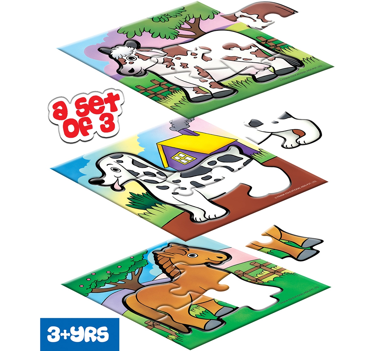 Frank | Frank My First Animals Puzzle, 3Y+ 1
