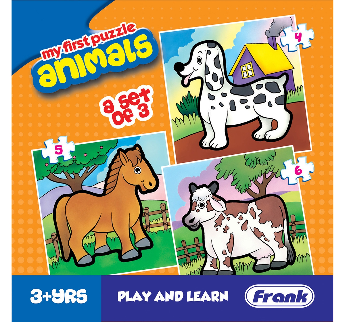 Frank | Frank My First Animals Puzzle, 3Y+ 2