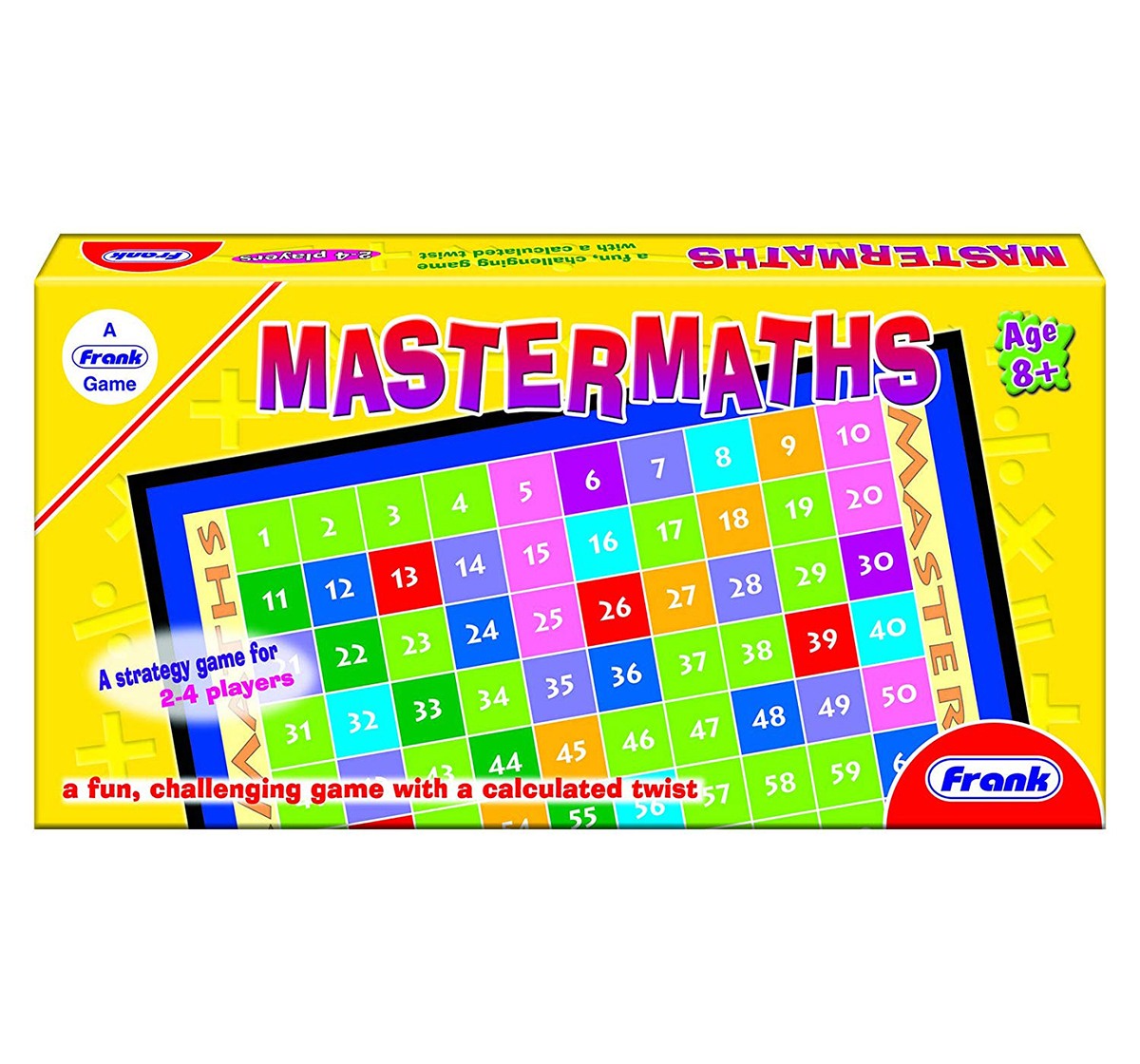 Frank  Mastermaths Board Game For 8 Year Old Kids And Above Puzzles for Kids age 6Y+