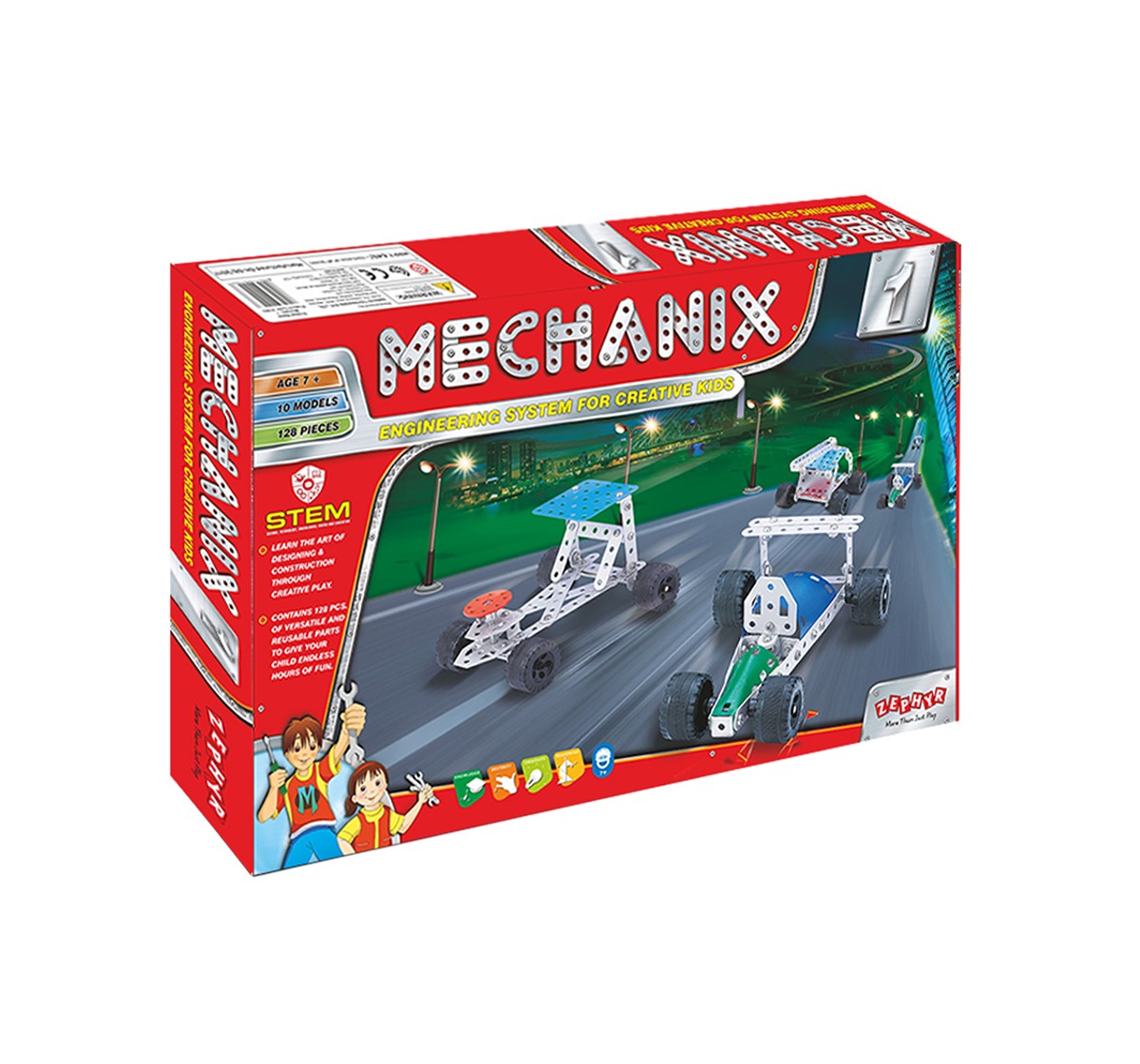 Mechanix 3601003 Metal - 1 Construction Sets for Boys age 6Y+