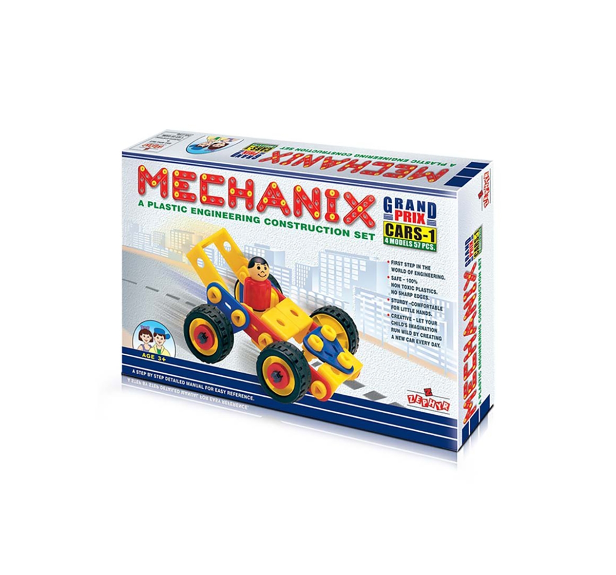 Mechanix | Mechanix  plastic and  cars  1 Construction Sets for Kids age 3Y+  0