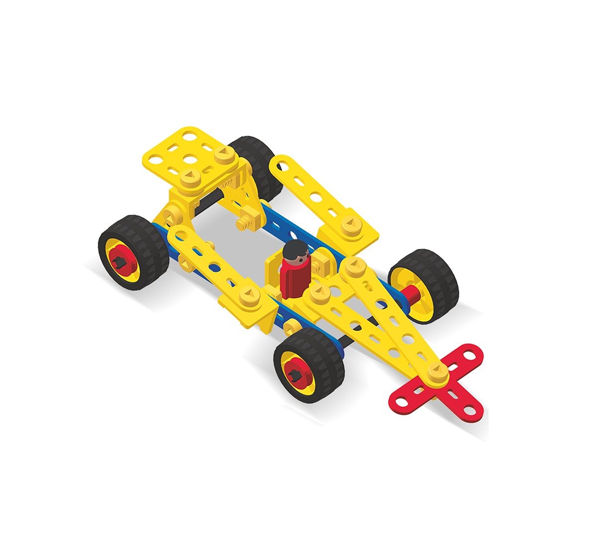 Mechanix 3602002 Plastic Cars - 2 Construction Sets for Boys age 3Y+