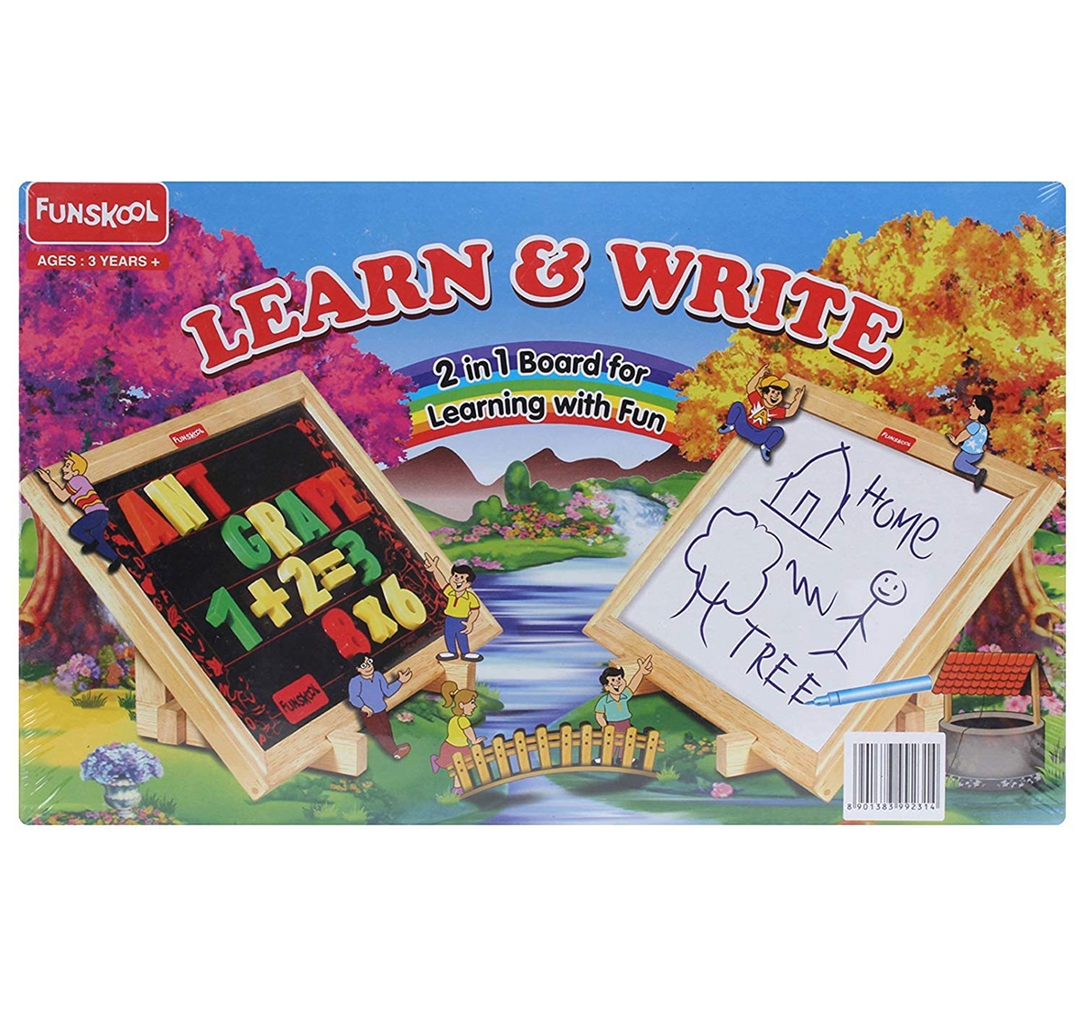 Giggles | Giggles Funskool Learn And Write Early Learner Toys for Kids age 3Y+ (White) 0