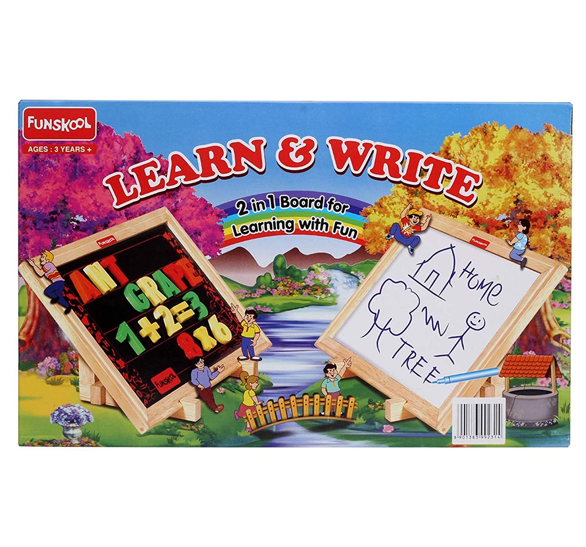 Giggles | Giggles Funskool Learn And Write Early Learner Toys for Kids age 3Y+ (White) 2