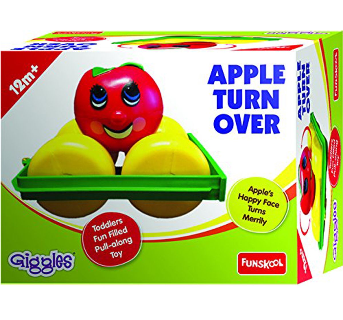 Playskool | Playskool Apple Turn Over Plastic Multicolour 12M+ 2