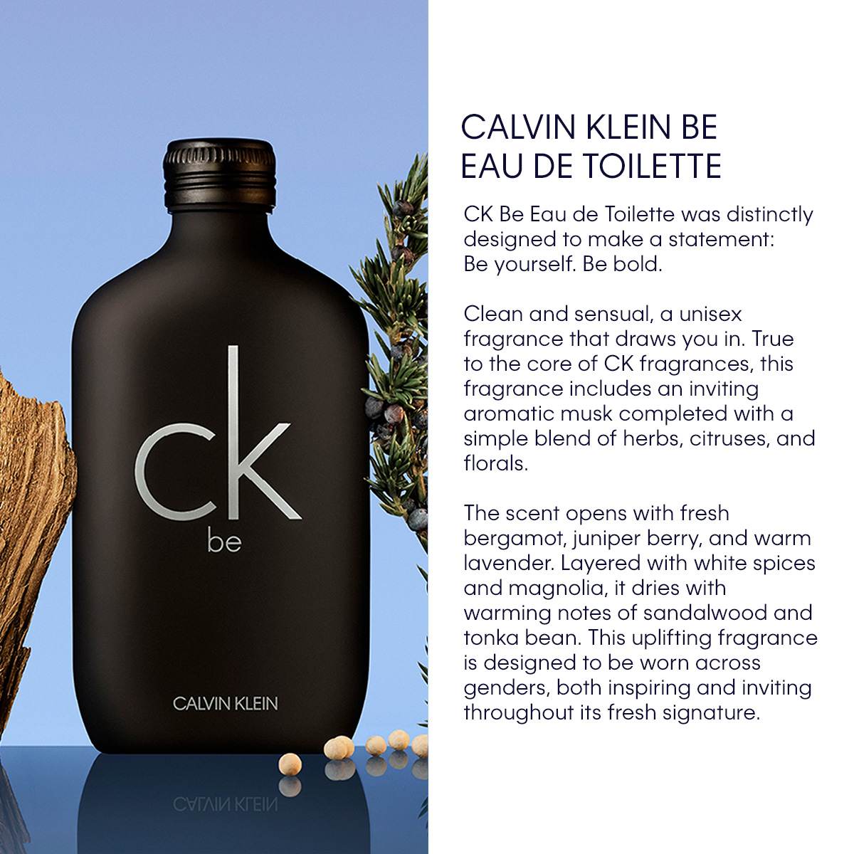CK Be Eau De Toilette • 50ml