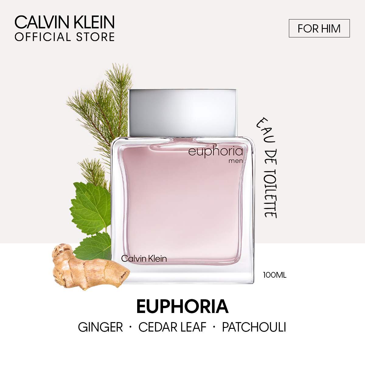 Euphoria Eau De Toilette For Men • 100ml