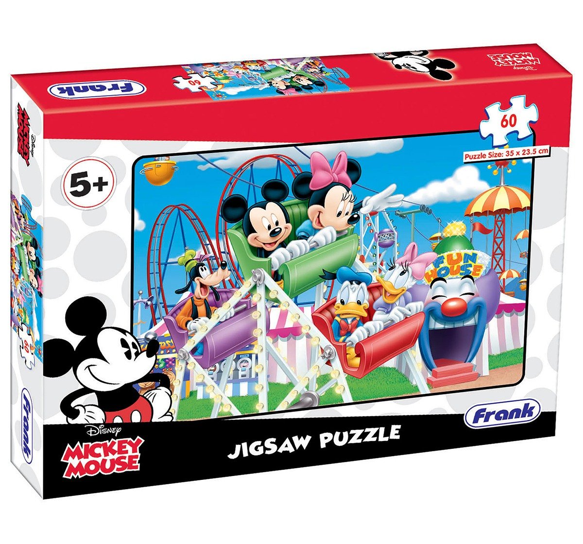 Disney  Frank Mickey Mouse On Joy Ride Puzzle  for Kids age 5Y+