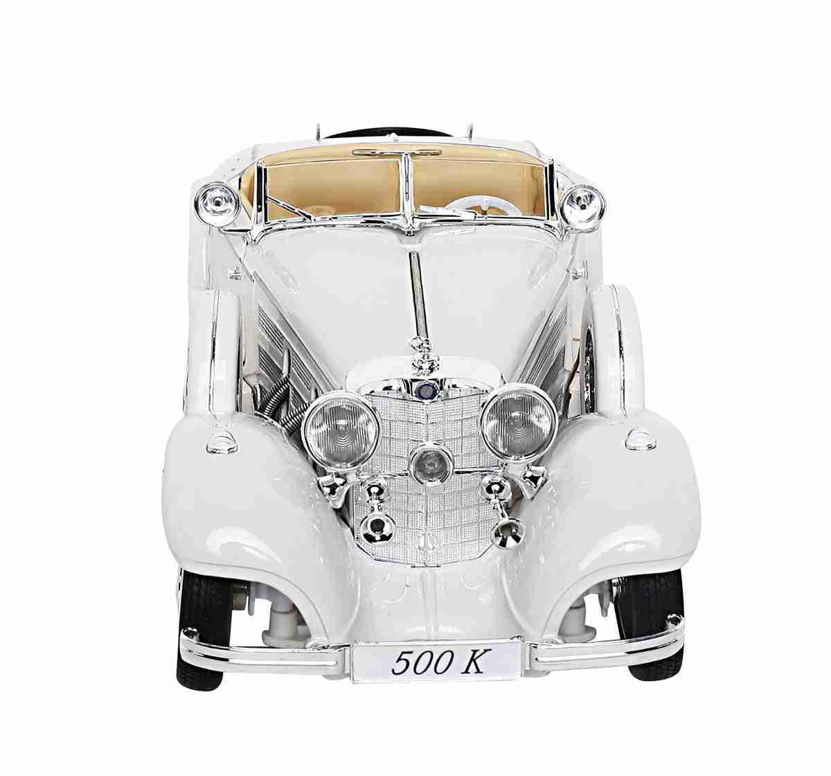 Maisto 1:18 1936 Mercedes Benz 500K Type Special Roadster, White