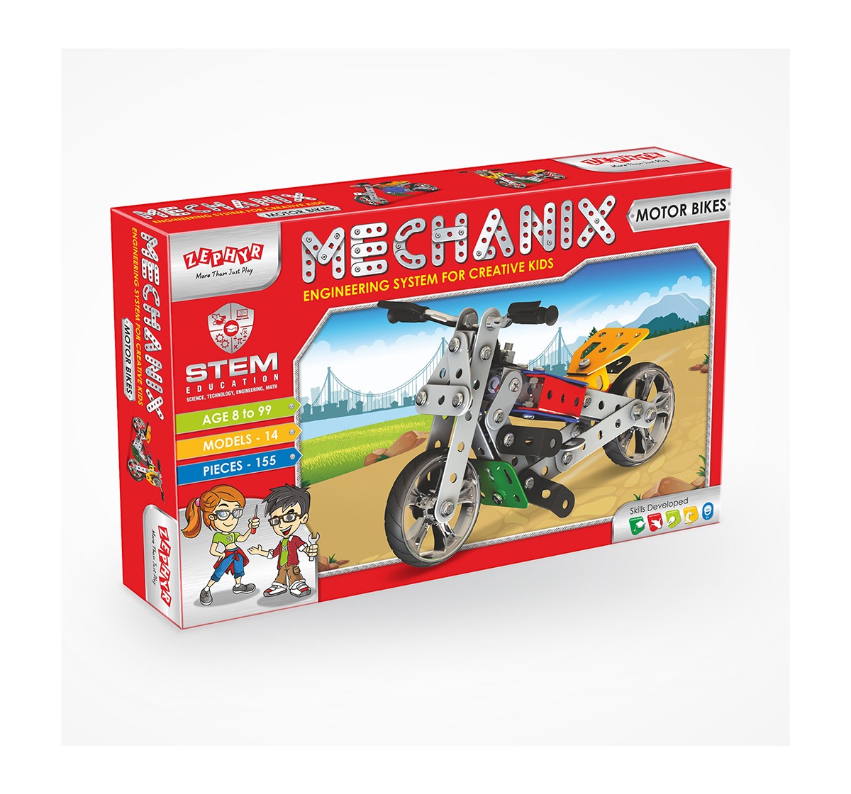 Mechanix Motorbikes Construction Sets for Boys age 8Y+