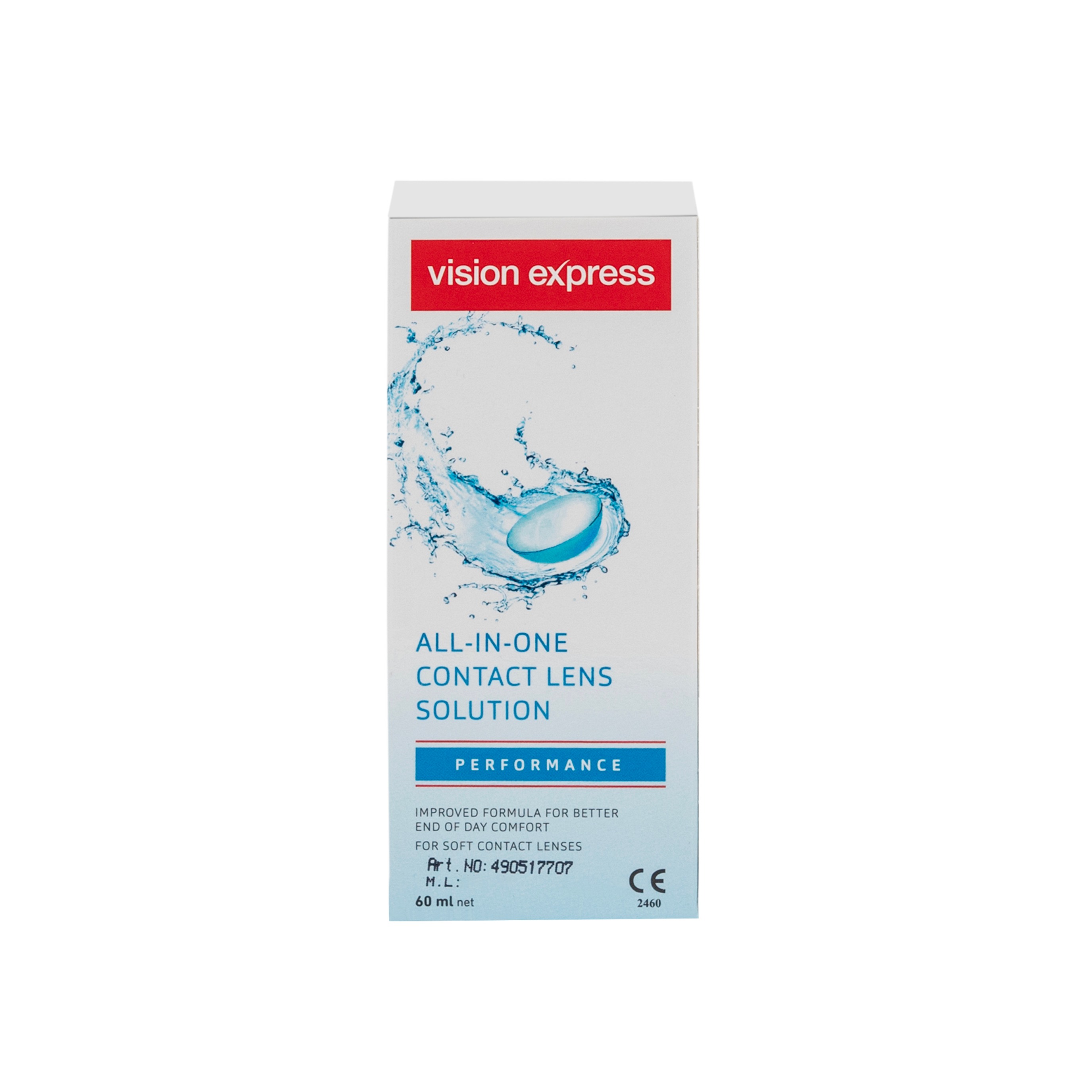 All-in-one Performance Contact Lens Solution 60ml