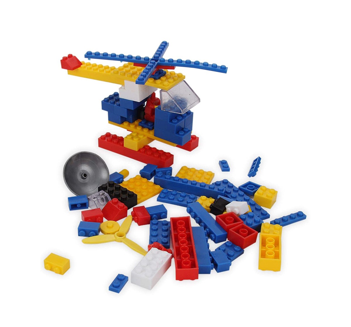 Peacock  Aeromech Aircraft Set Generic Blocks for Kids age 4Y+