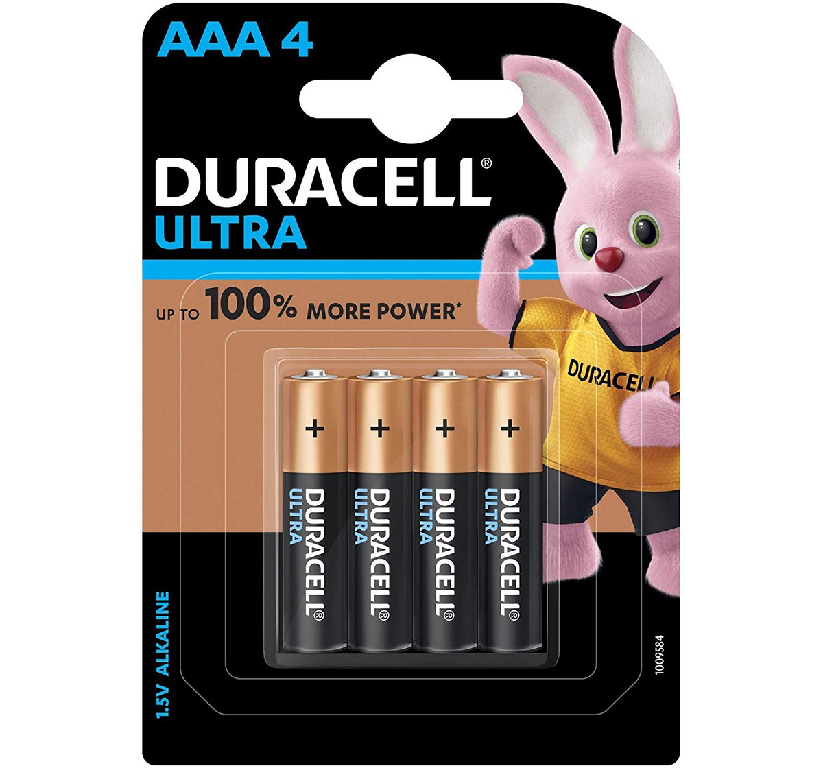Duracell Alkaline AAA Batteries - Pack of 4 Essentials for Kids age 3Y+