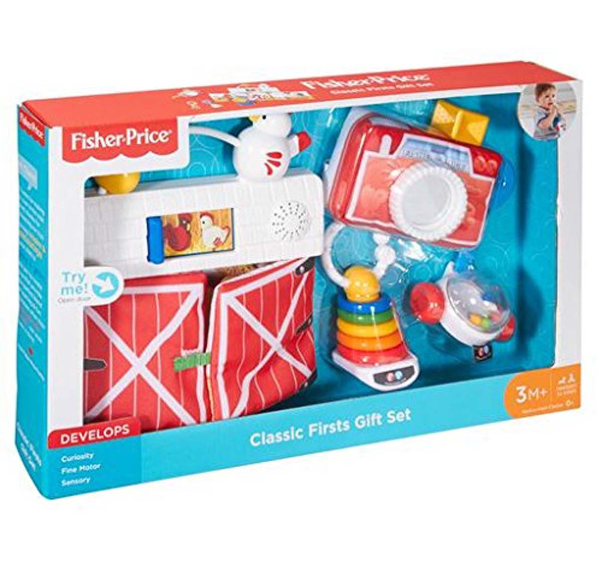 Fisher-Price | Fisher Price Mini Favorites Gift Set Learning Toys for Kids age 3M+ 1