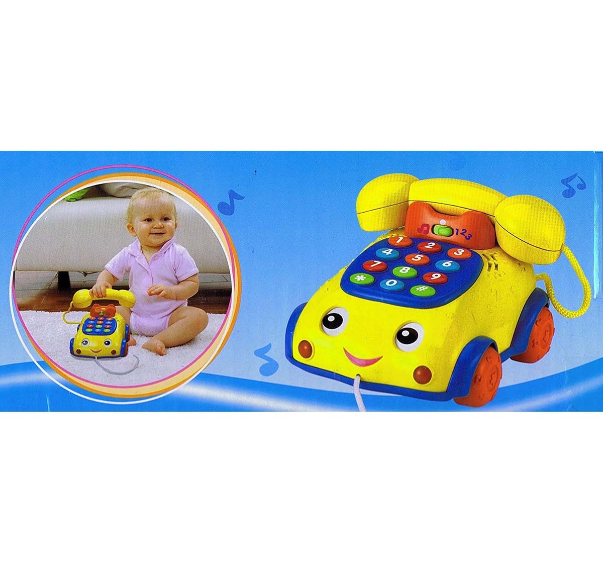 WinFun | Winfun Talk 'N Pull Phone Early Learner Toys for Kids age 24M+ 0