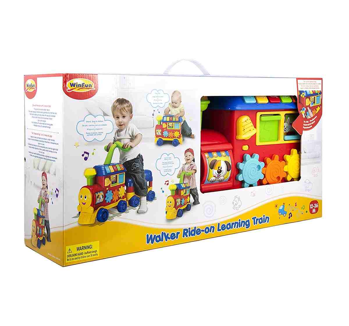 Winfun Win-Walker Ride Learning Train Baby Gear for Kids age 12M+