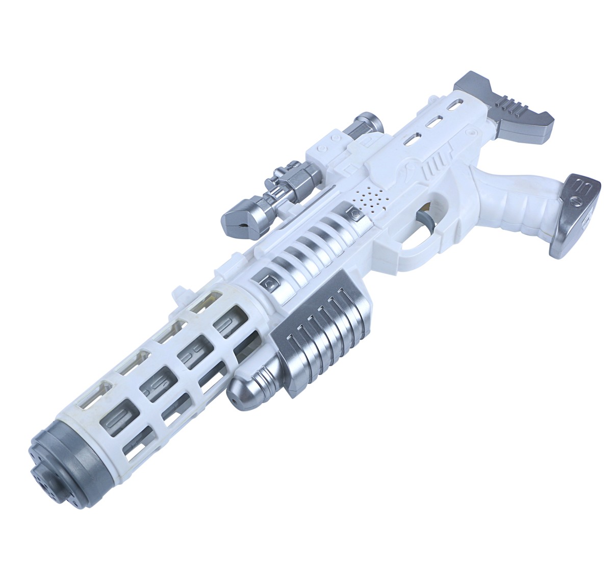 Simba Planet Fighter Battery Operated Light Blaster White 3Y+