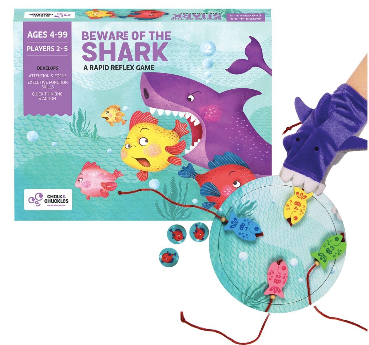 Chalk and Chuckles Beware of The Shark ,  6Y+