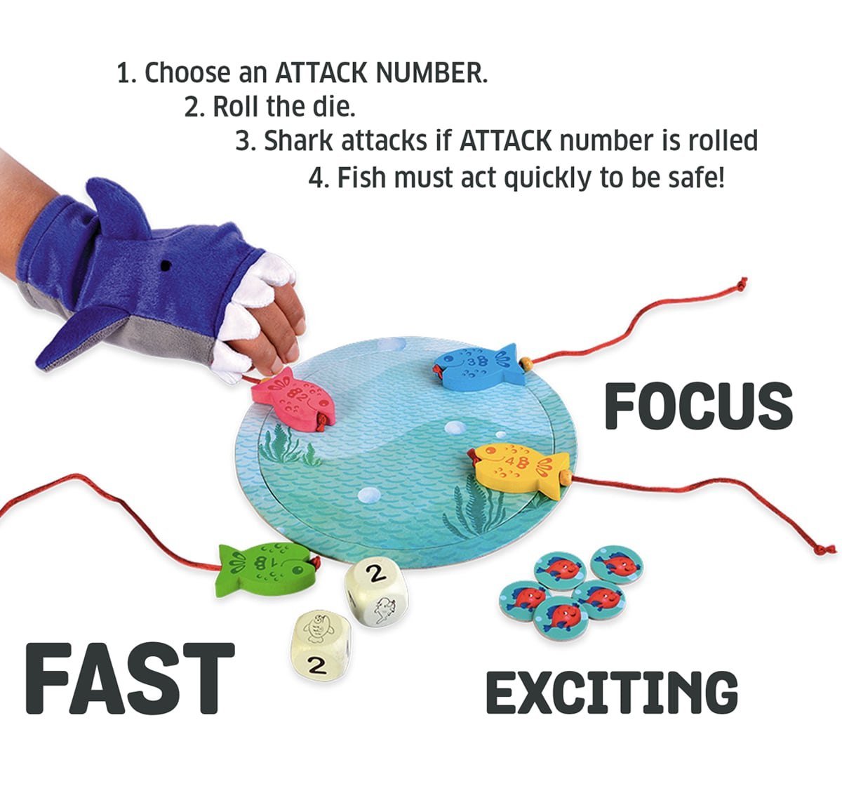 Chalk and Chuckles Beware of The Shark ,  6Y+