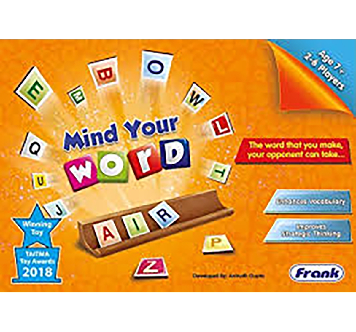 Frank |  Frank Mind Your Word Game  Puzzles for Kids age 7Y+  4