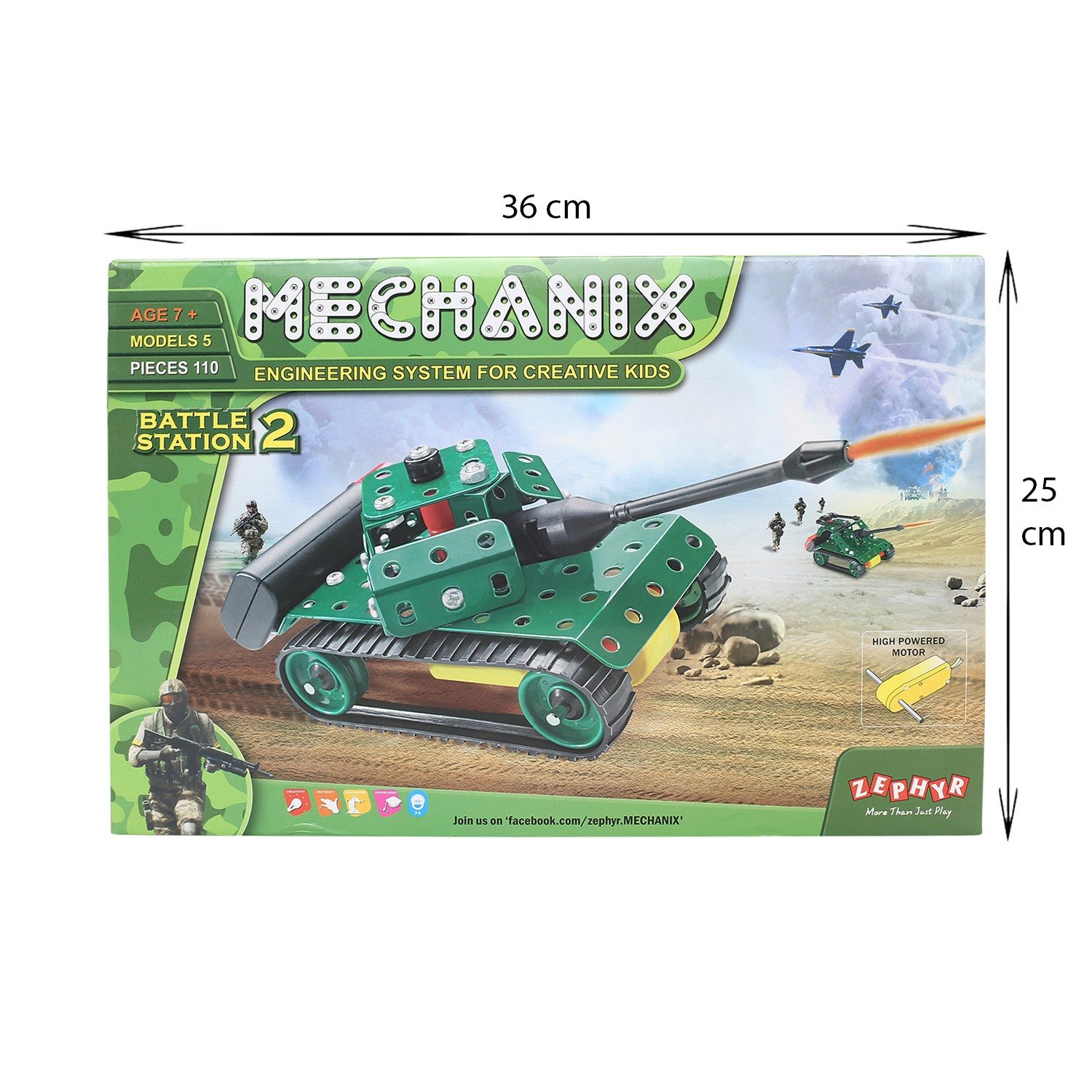 Mechanix Battle Station, Multi Colour Construction Sets for Kids age 7Y+