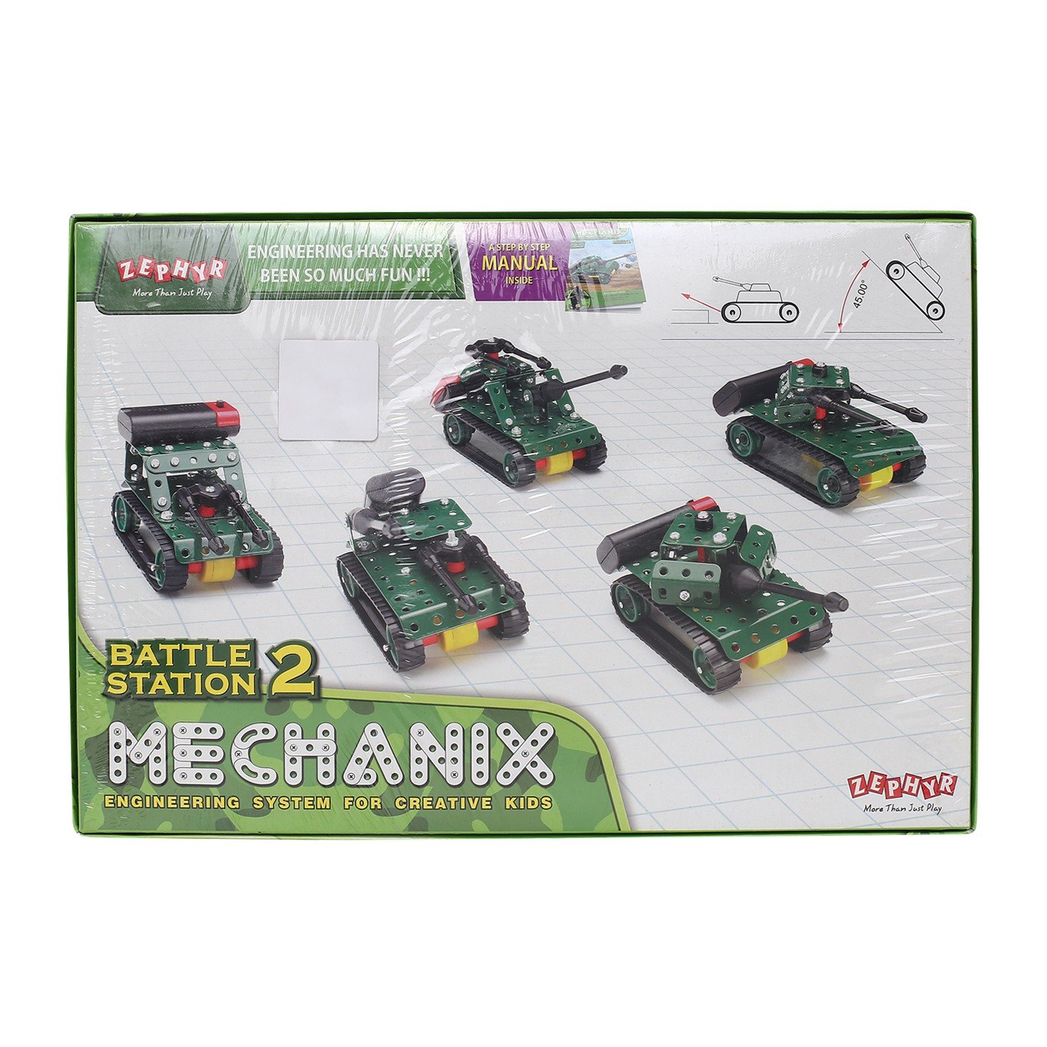 Mechanix Battle Station, Multi Colour Construction Sets for Kids age 7Y+