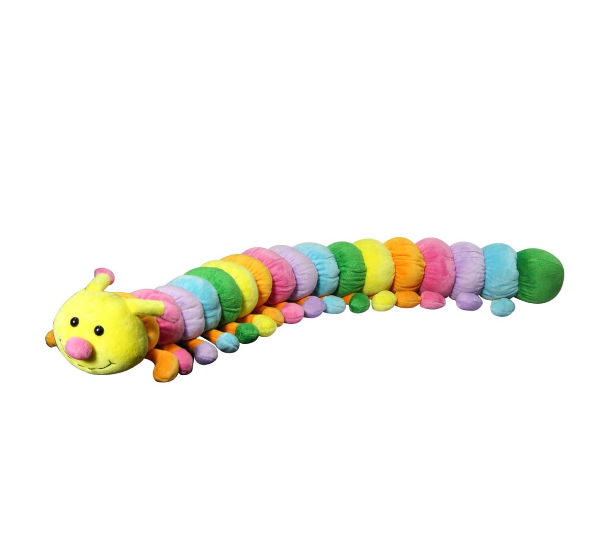 Soft Buddies |  Soft Buddies Caterpillar Jungle Animal Car Rear Tray Table (Xl) Quirky Soft Toys for Kids age 12M+ 12.7 Cm  1