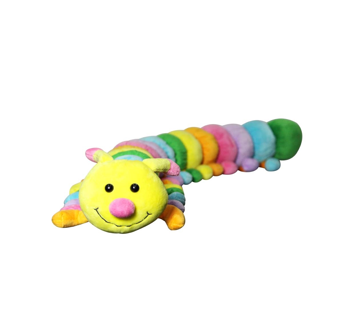 Soft Buddies |  Soft Buddies Caterpillar Jungle Animal Car Rear Tray Table (Xl) Quirky Soft Toys for Kids age 12M+ 12.7 Cm  0