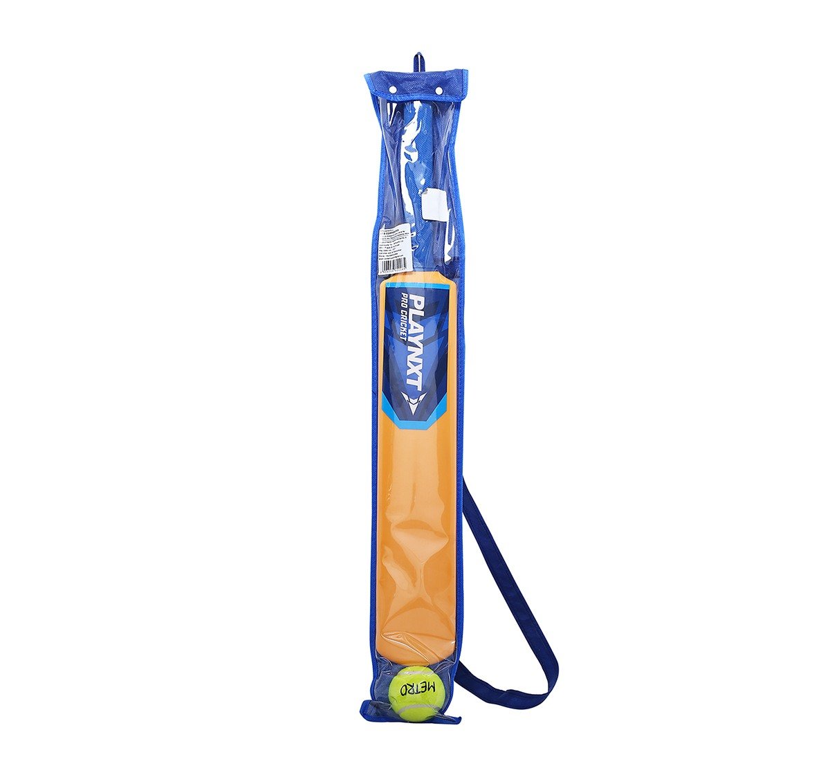 Playnxt Pro Cricket Bat No. 4 Outdoor Sports for Boys age 8Y+ (Orange)