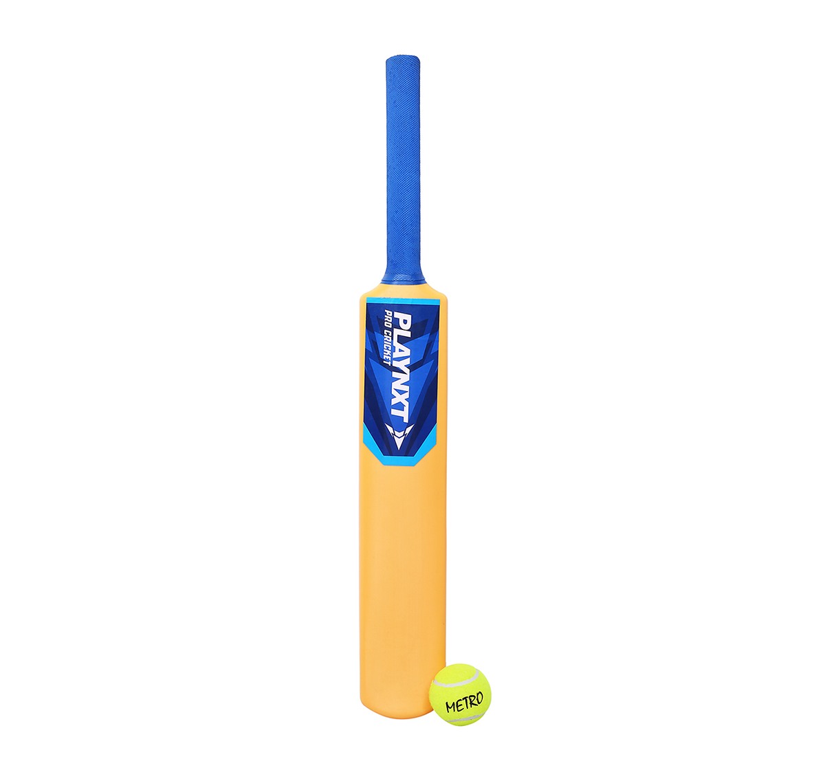 Playnxt Pro Cricket Bat No. 4 Outdoor Sports for Boys age 8Y+ (Orange)