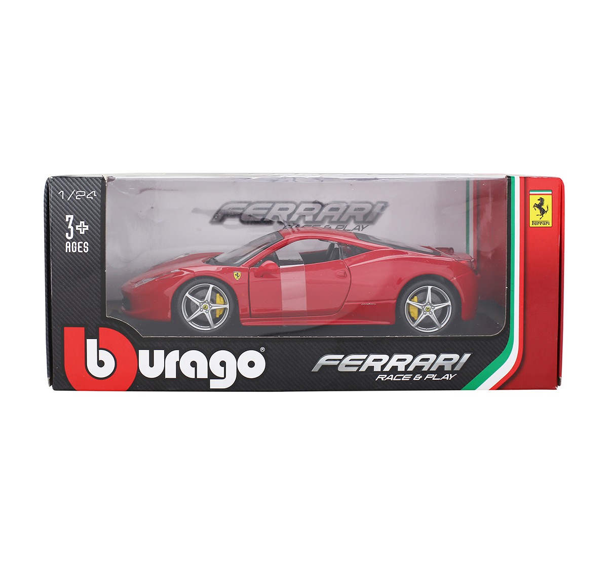 Bburago Ferrari 458 Speciale Modelauto Schaal 1:18 Rood