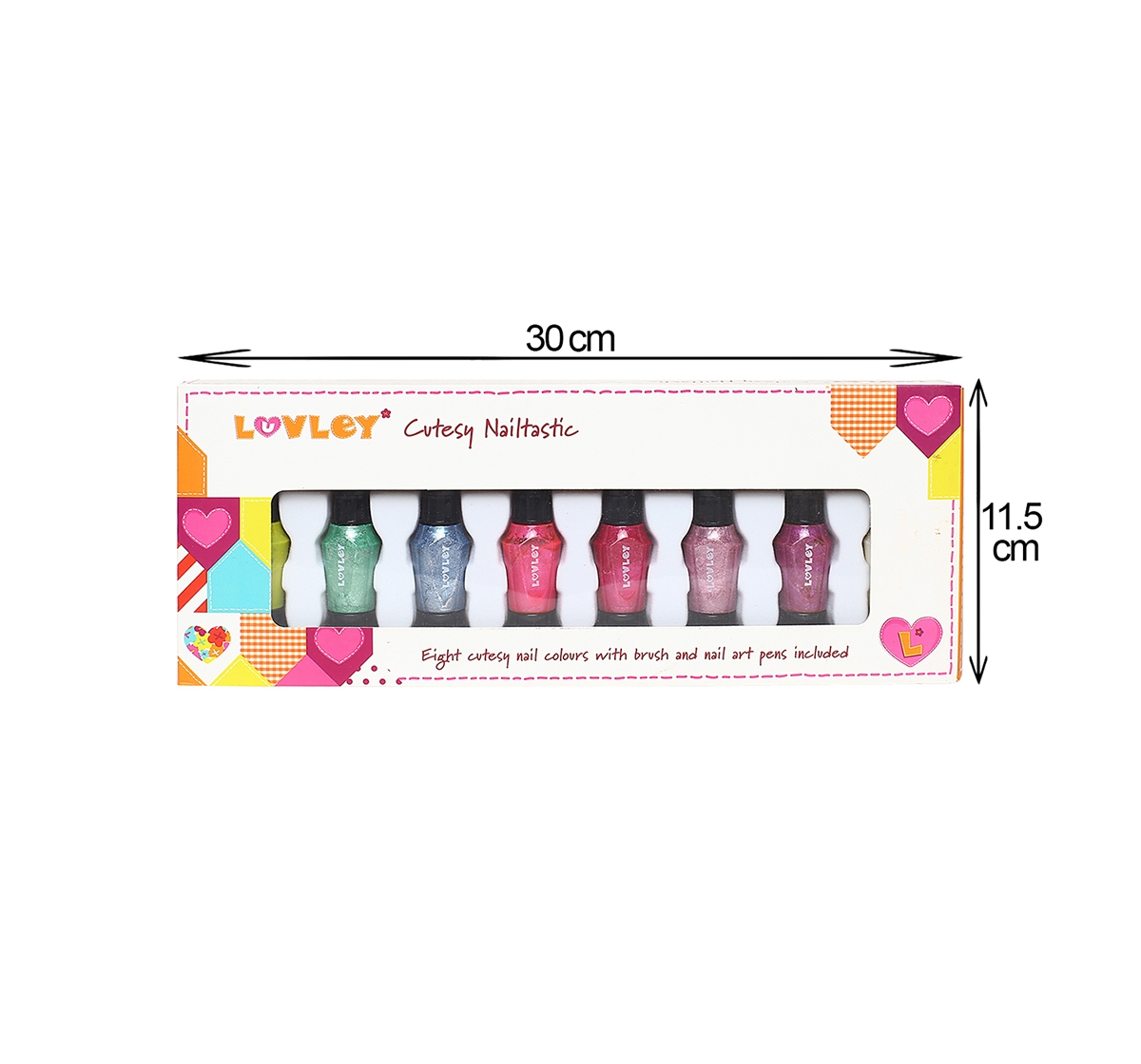 Luvley | Luvley Cutesy Nailtastic Toileteries and Makeup for Girls age 6Y+ 2